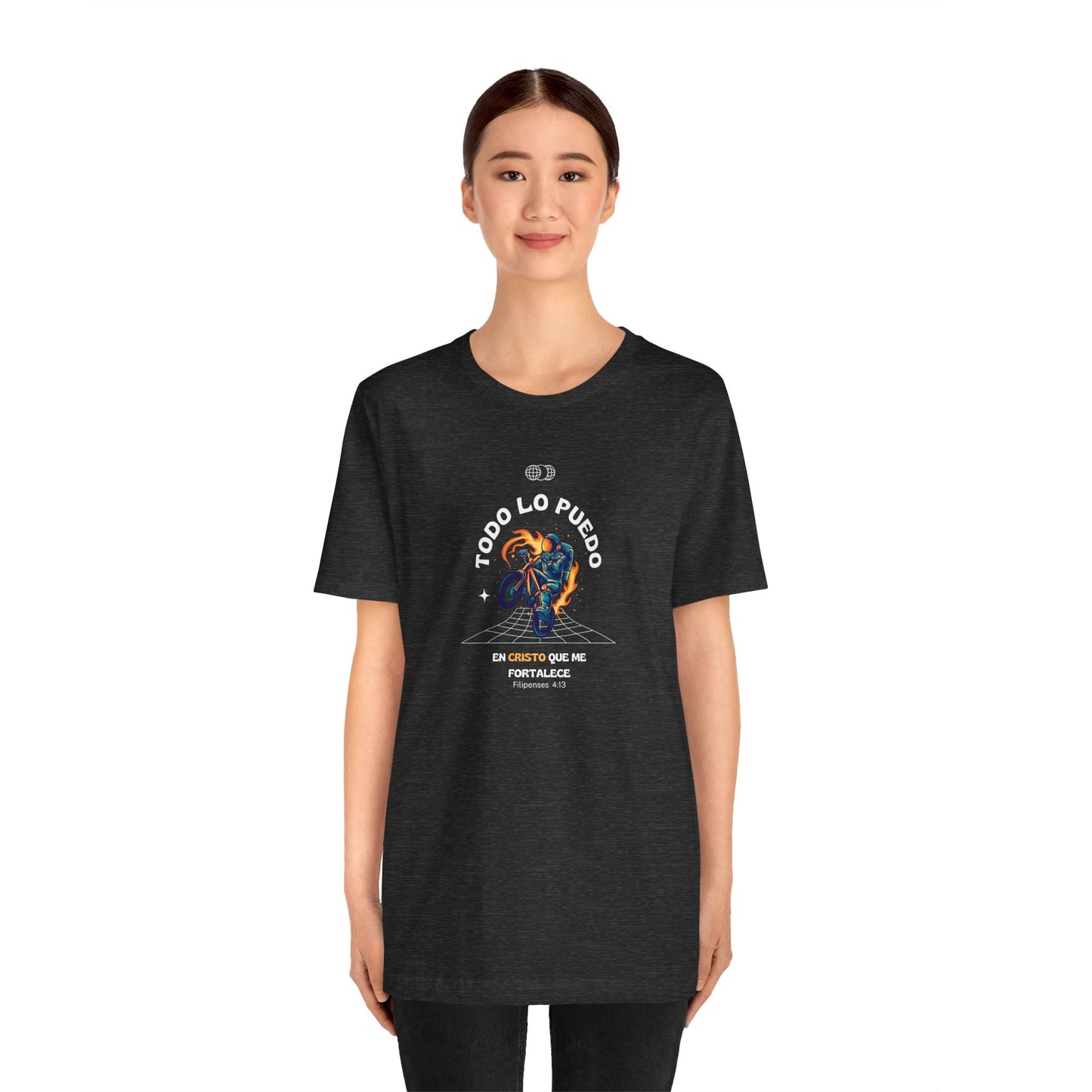 "Todo lo puedo" Unisex Jersey Short Sleeve Tee