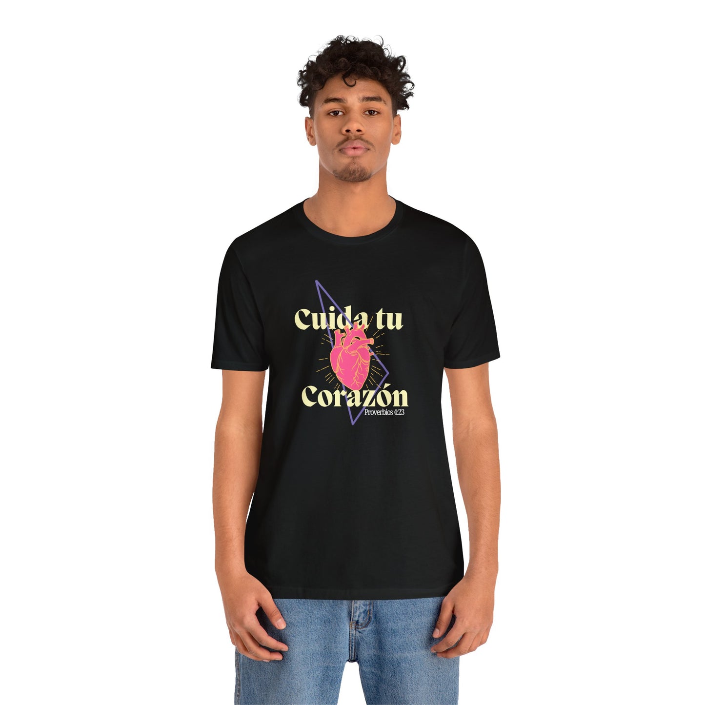 " Cuida tu Corazón" Unisex Jersey Short Sleeve Tee