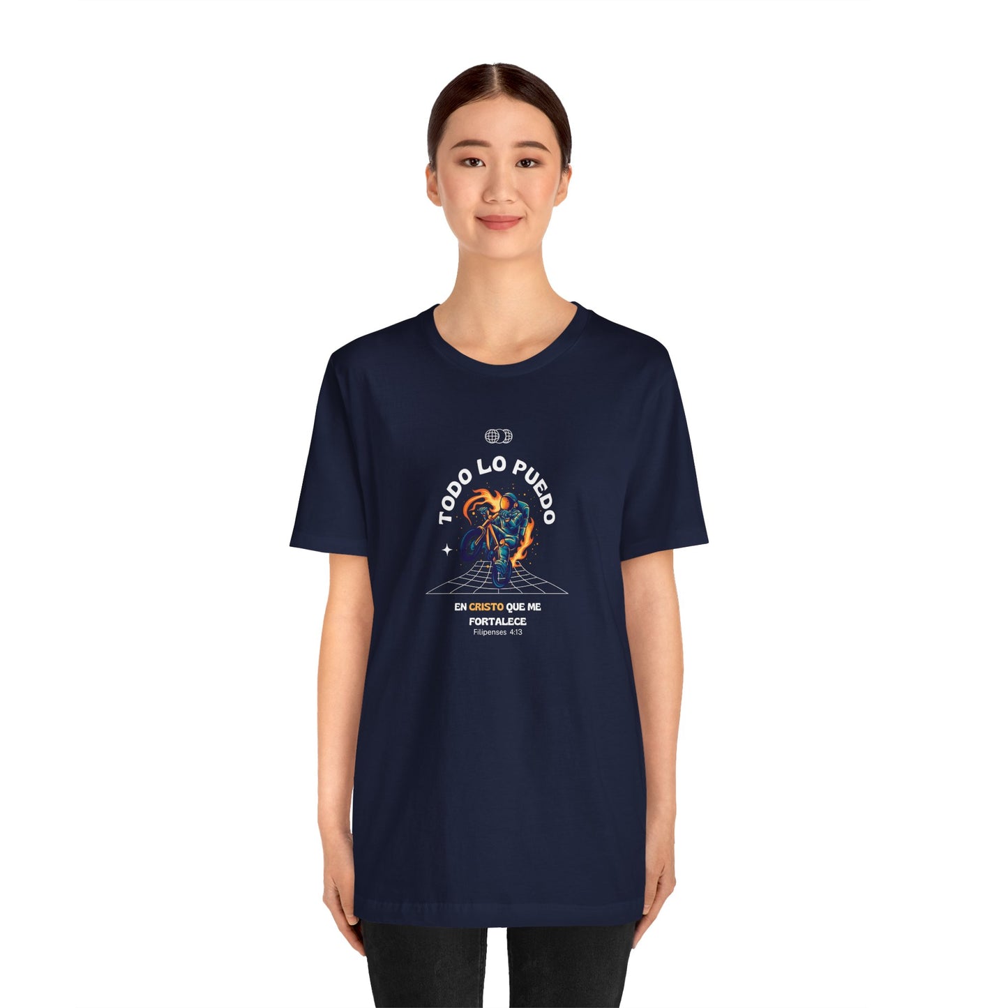 "Todo lo puedo" Unisex Jersey Short Sleeve Tee
