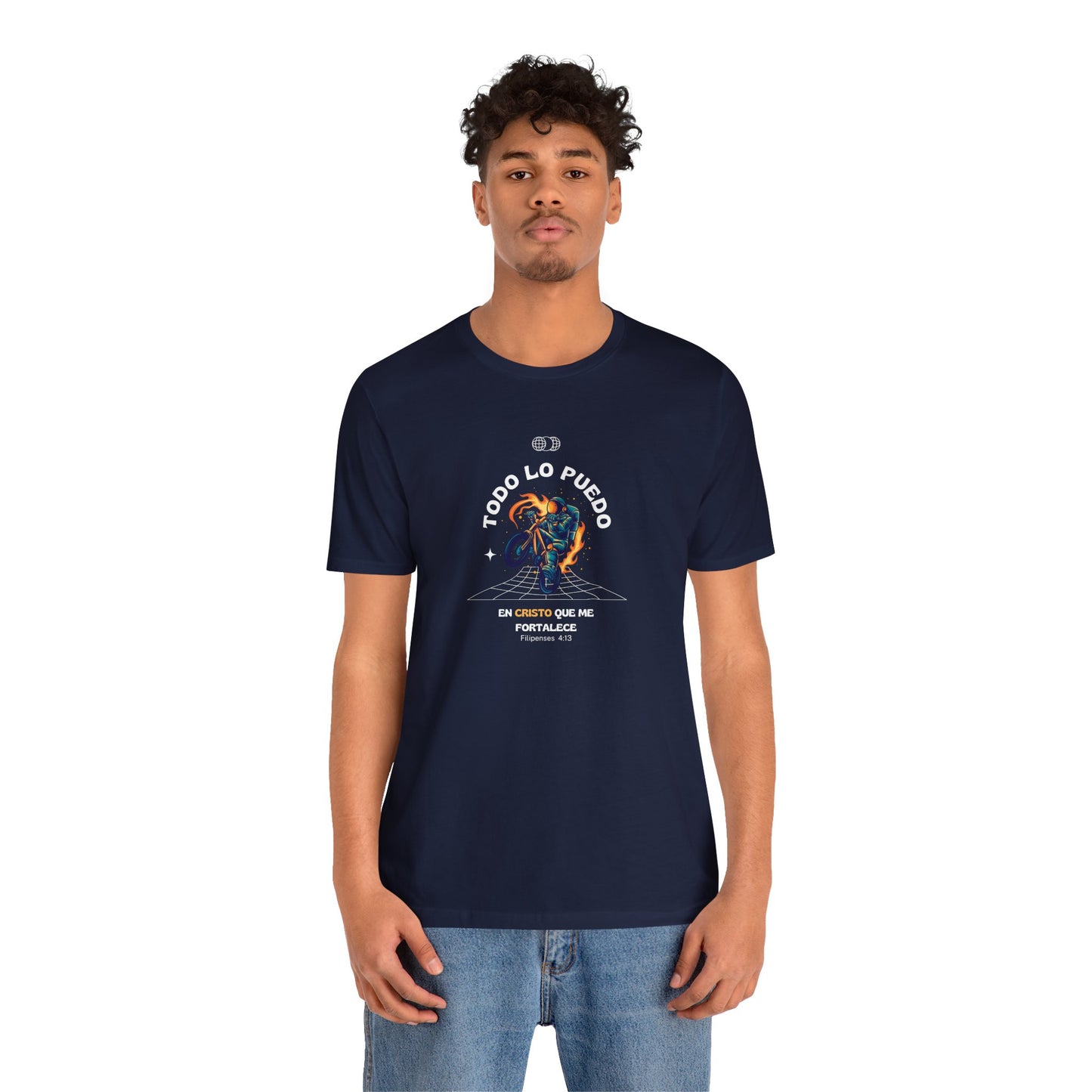 "Todo lo puedo" Unisex Jersey Short Sleeve Tee