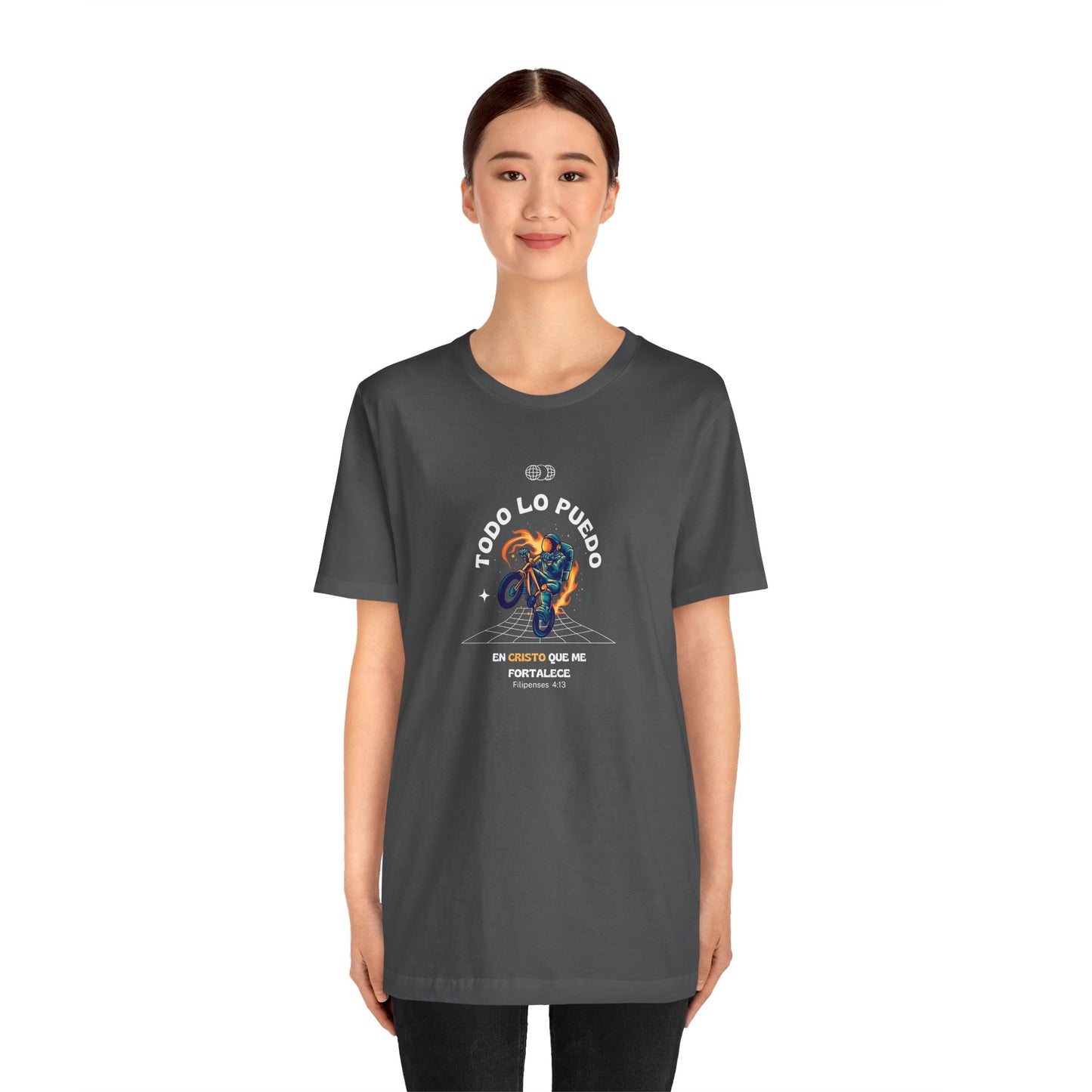 "Todo lo puedo" Unisex Jersey Short Sleeve Tee