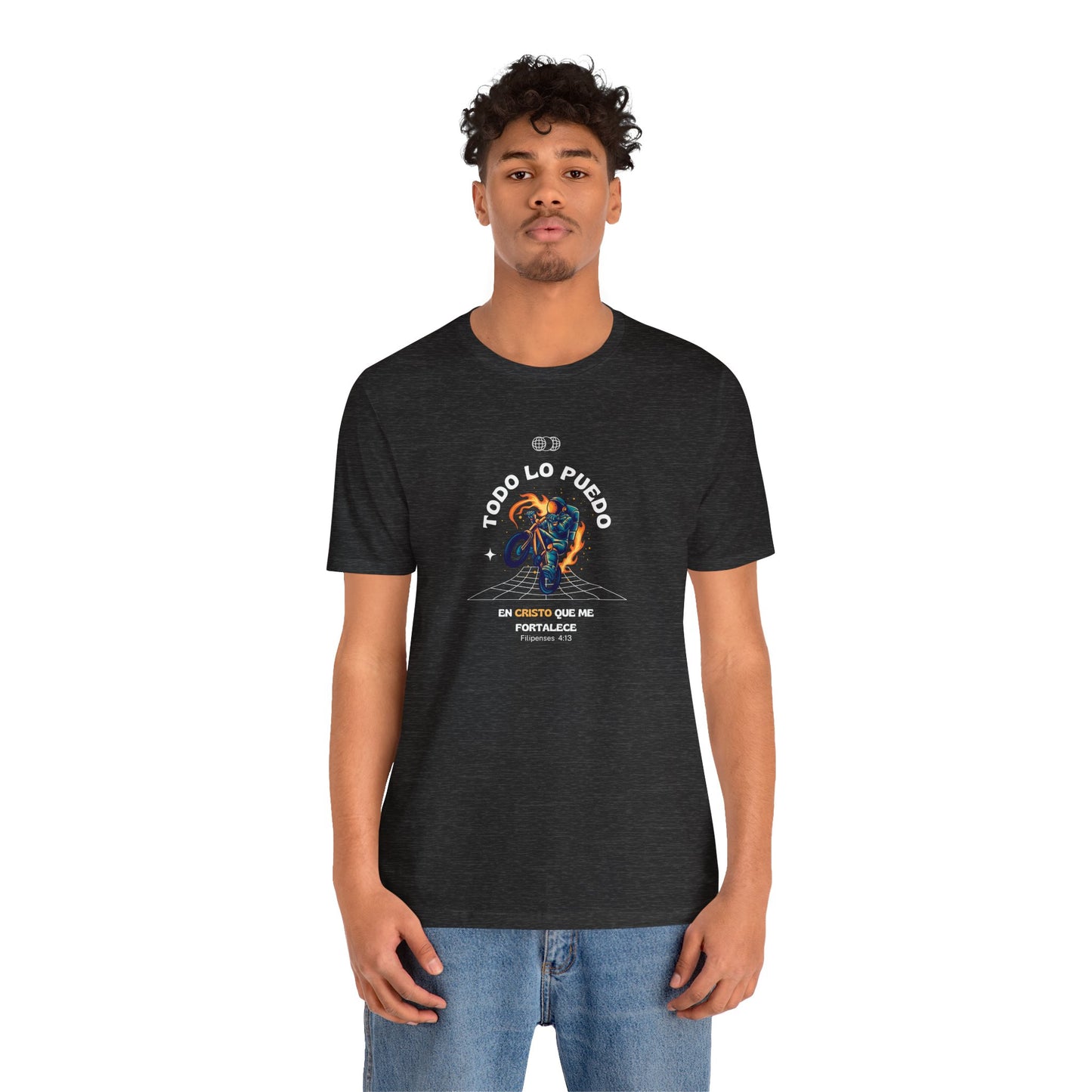 "Todo lo puedo" Unisex Jersey Short Sleeve Tee