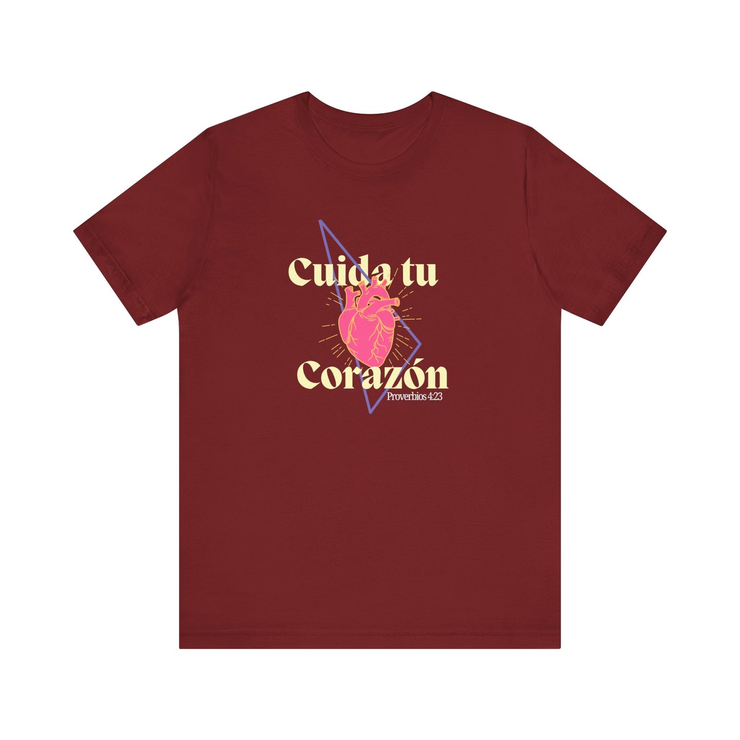 " Cuida tu Corazón" Unisex Jersey Short Sleeve Tee
