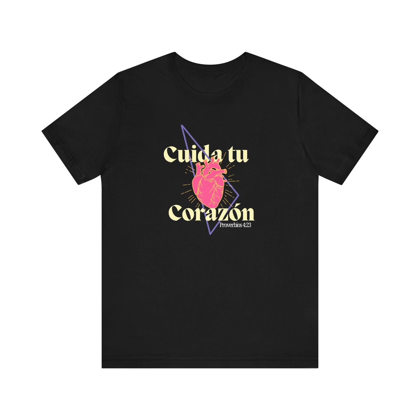 " Cuida tu Corazón" Unisex Jersey Short Sleeve Tee