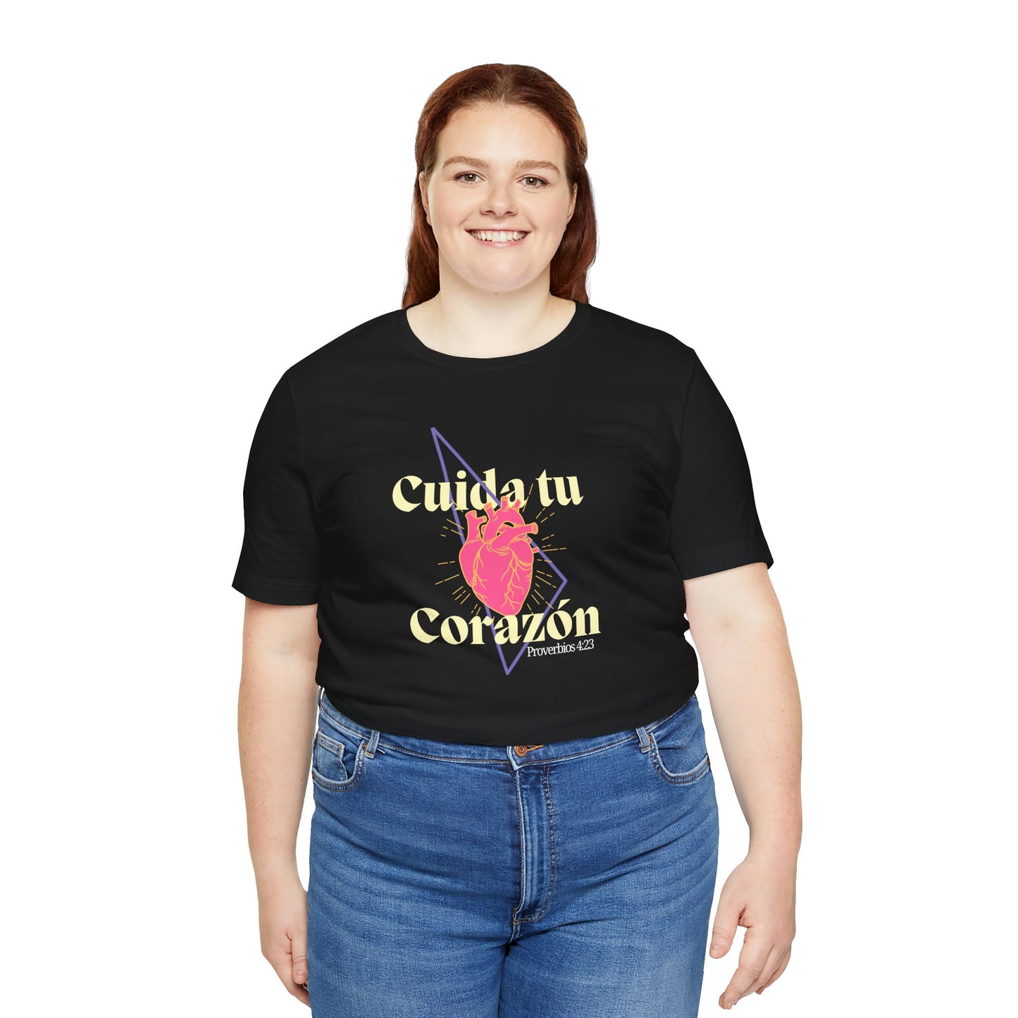 " Cuida tu Corazón" Unisex Jersey Short Sleeve Tee