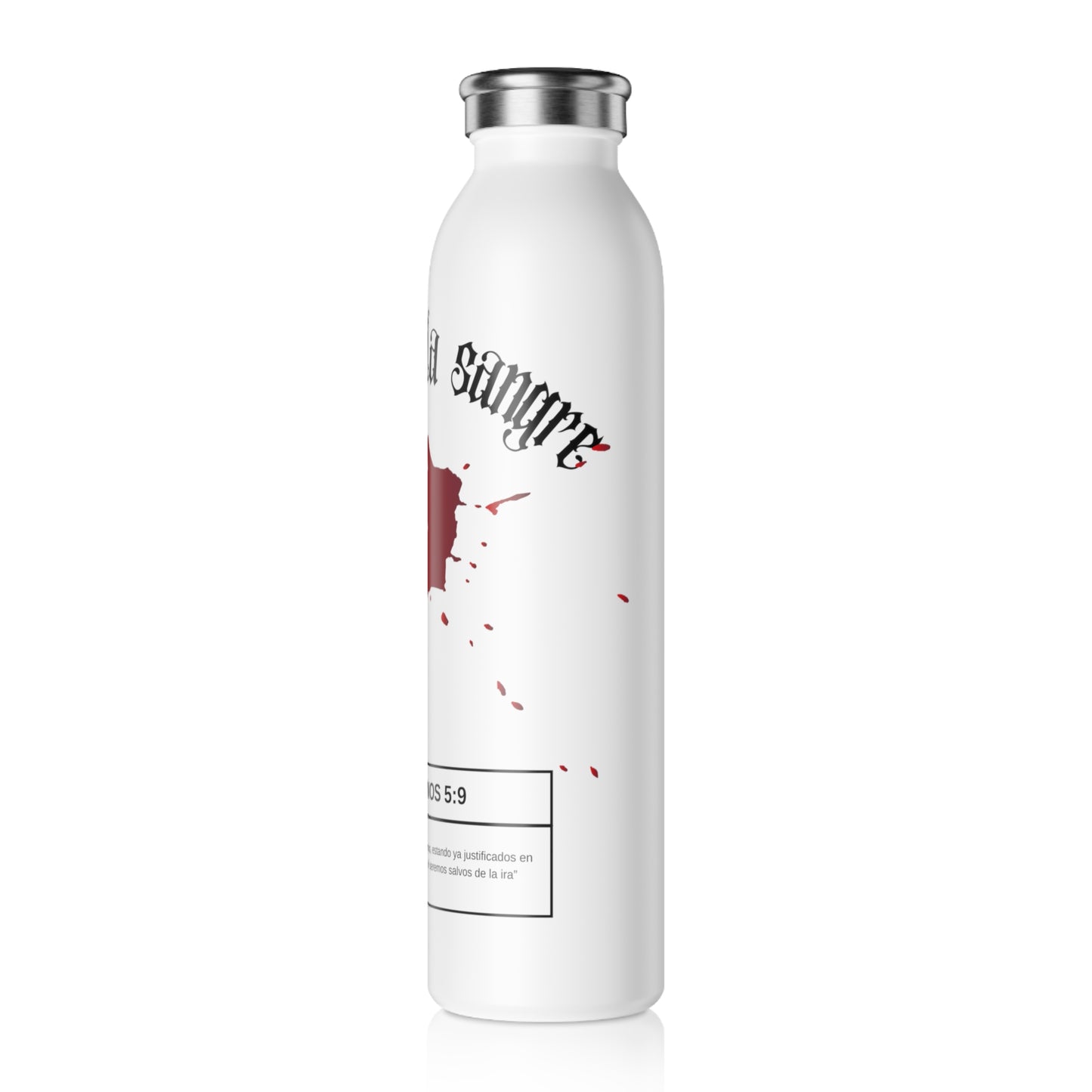 "Vivo por la Sangre" Water Bottle