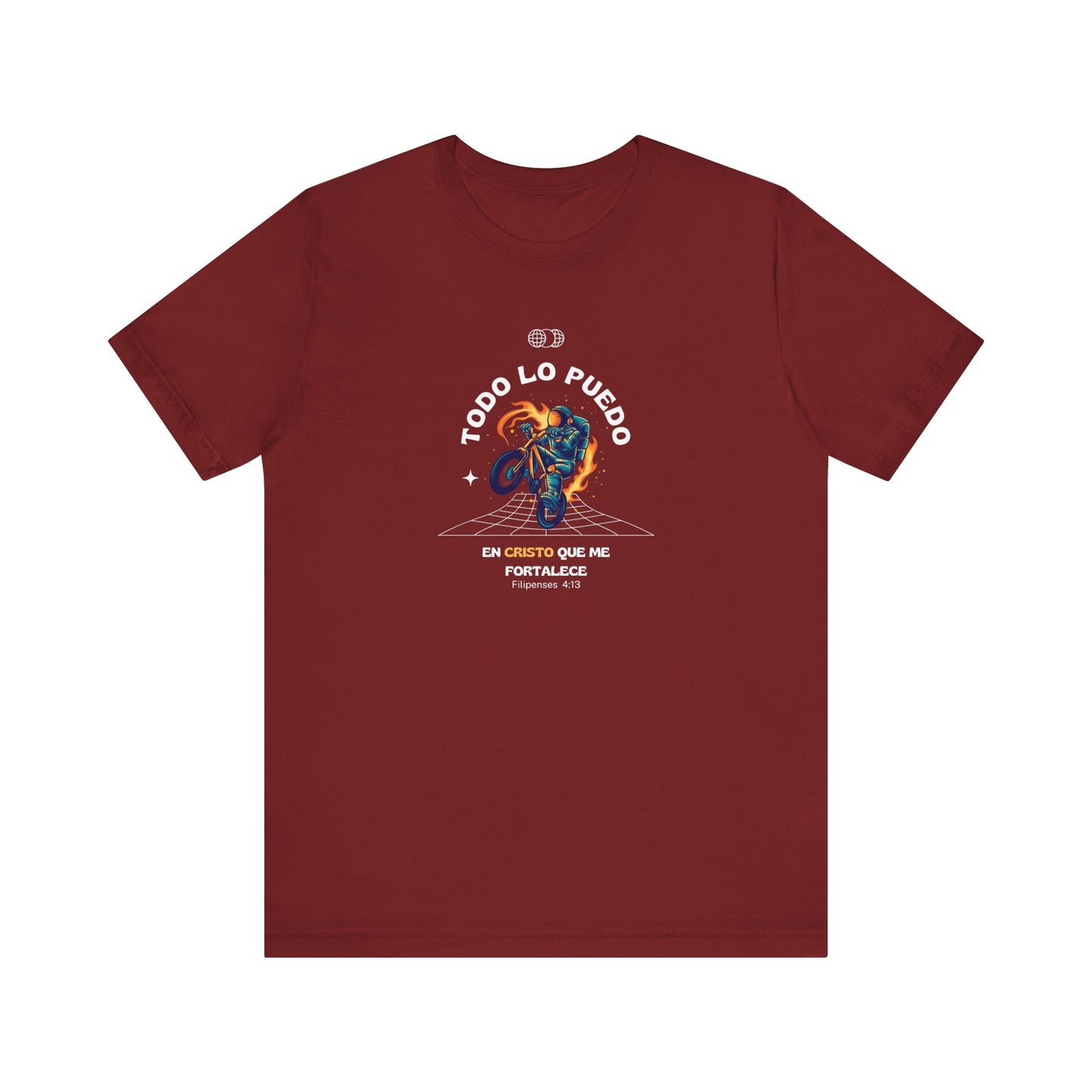 "Todo lo puedo" Unisex Jersey Short Sleeve Tee
