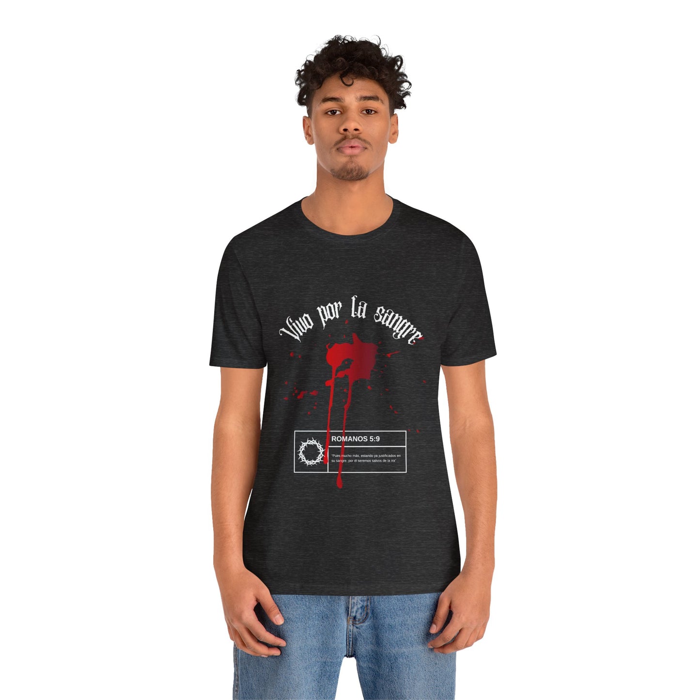 "Vivo por la Sangre" Unisex Jersey Short Sleeve Tee