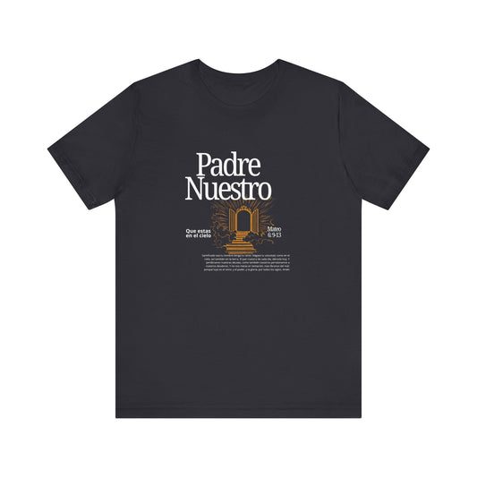 "Padre Nuestro" Unisex Jersey Short Sleeve Tee