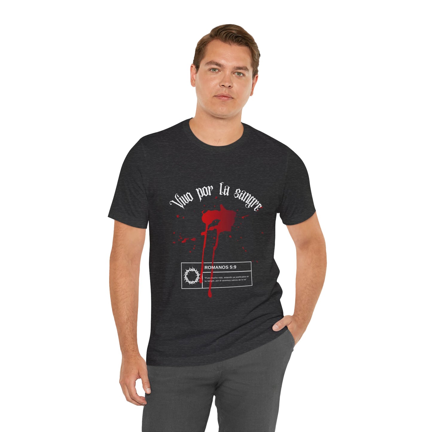 "Vivo por la Sangre" Unisex Jersey Short Sleeve Tee