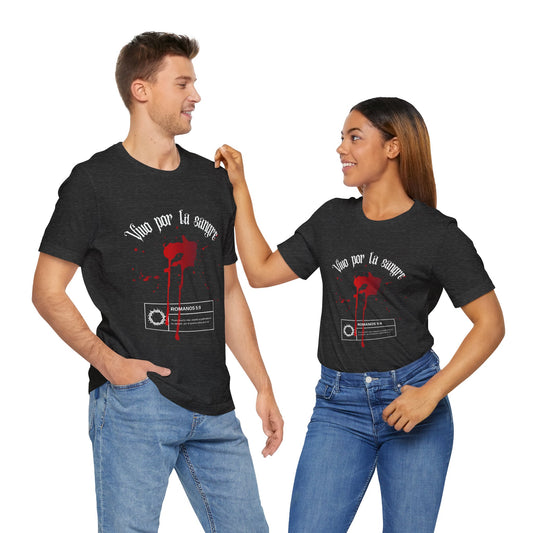 "Vivo por la Sangre" Unisex Jersey Short Sleeve Tee