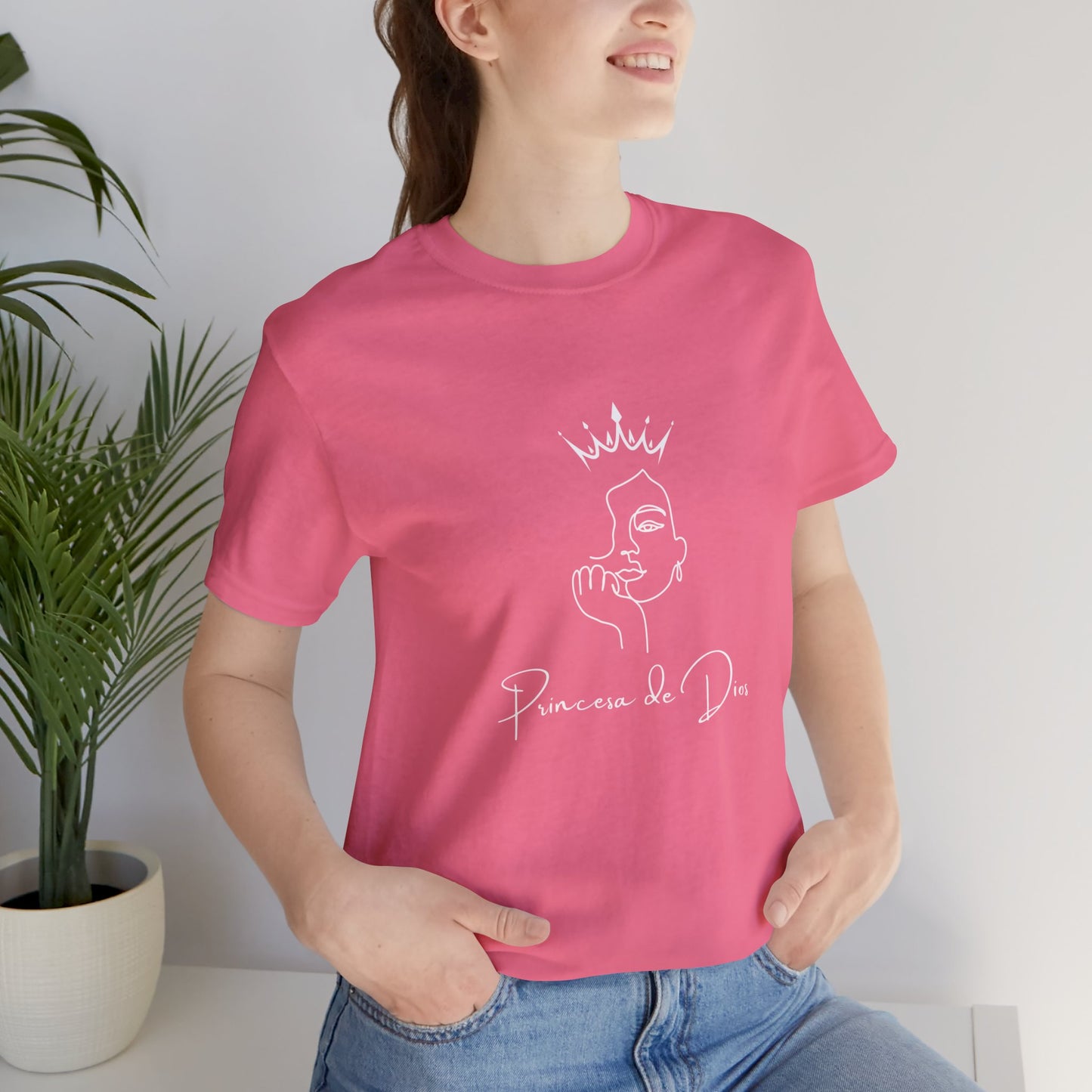 "Princesa De Dios" Jersey Short Sleeve Tee