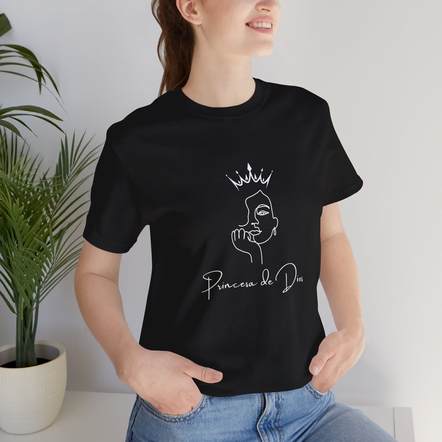 "Princesa De Dios" Jersey Short Sleeve Tee