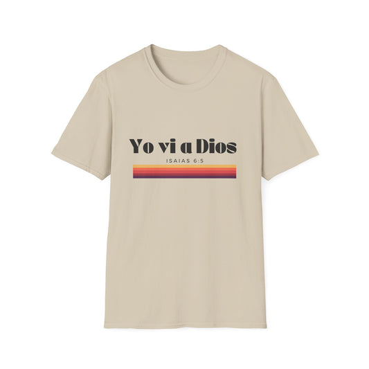 "Yo vi a Dios" Unisex Softstyle T-Shirt