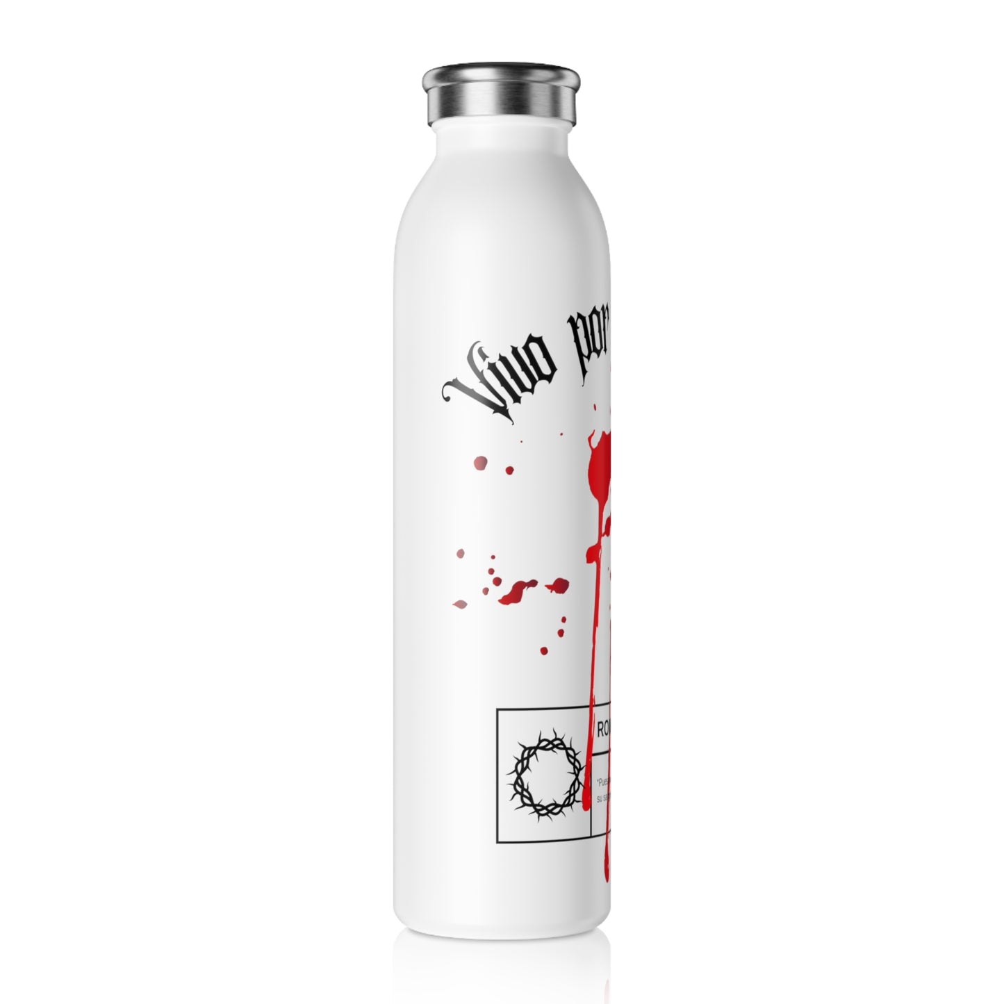 "Vivo por la Sangre"  Water Bottle