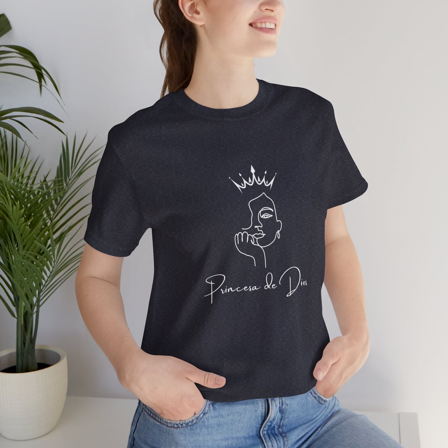 "Princesa De Dios" Jersey Short Sleeve Tee