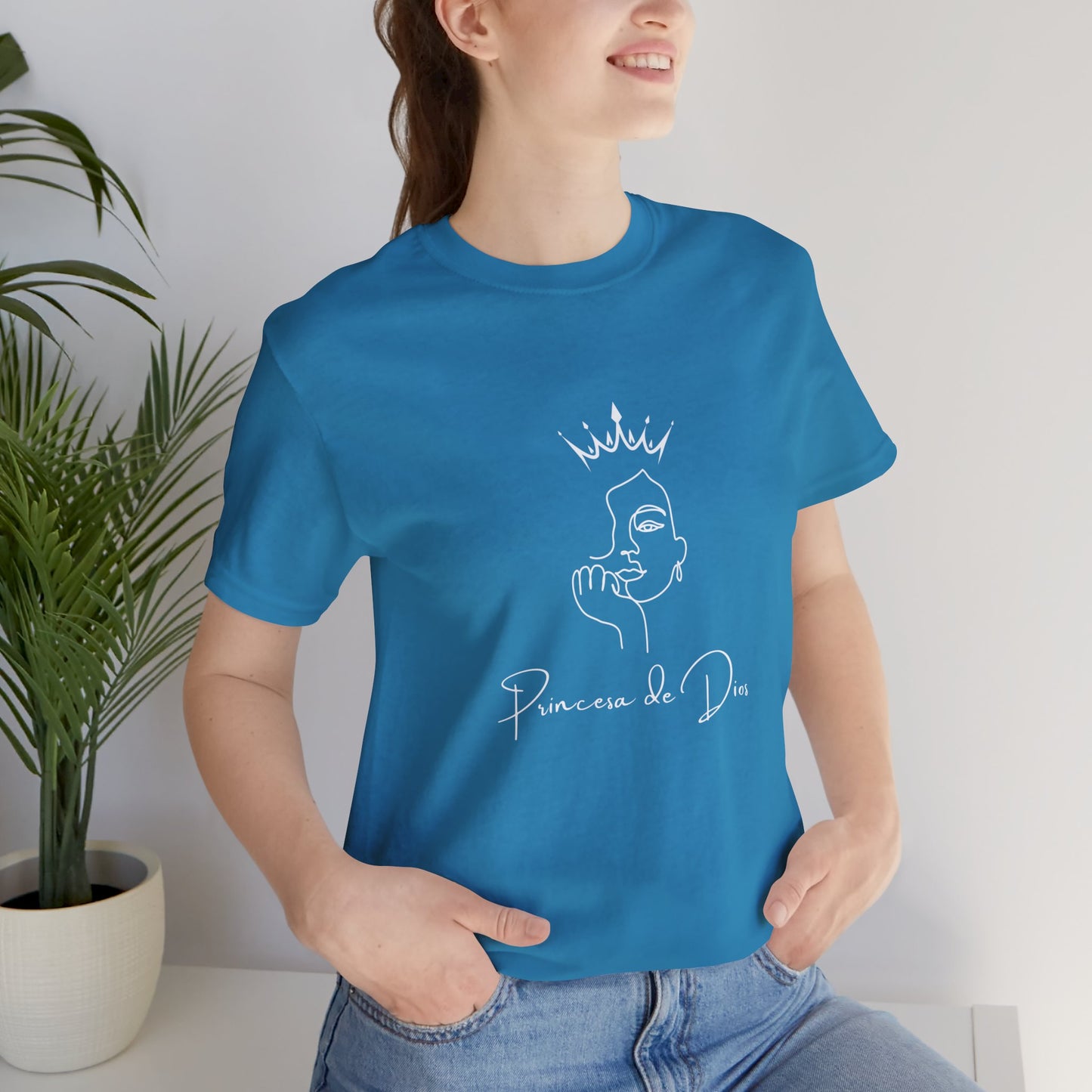 "Princesa De Dios" Jersey Short Sleeve Tee