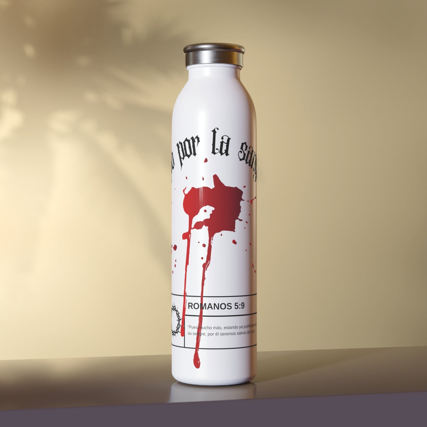 "Vivo por la Sangre"  Water Bottle