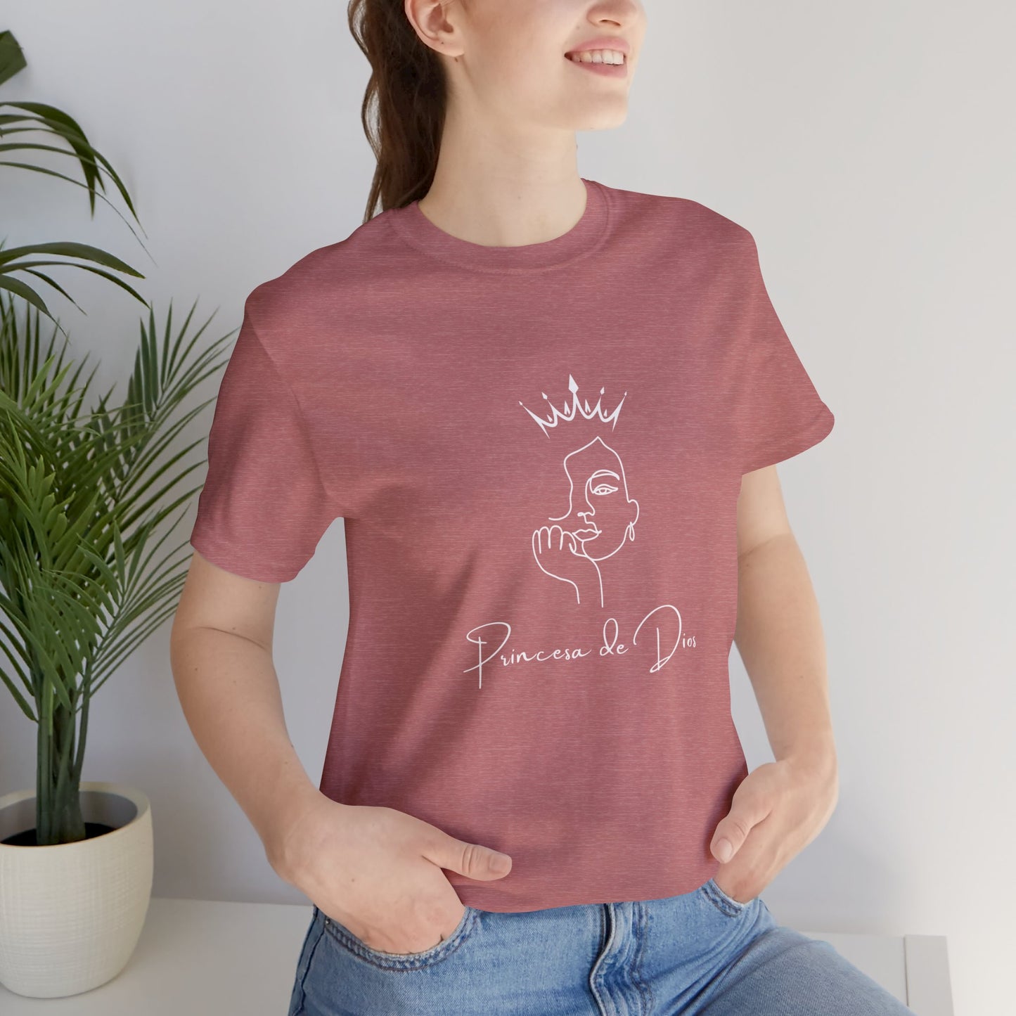 "Princesa De Dios" Jersey Short Sleeve Tee