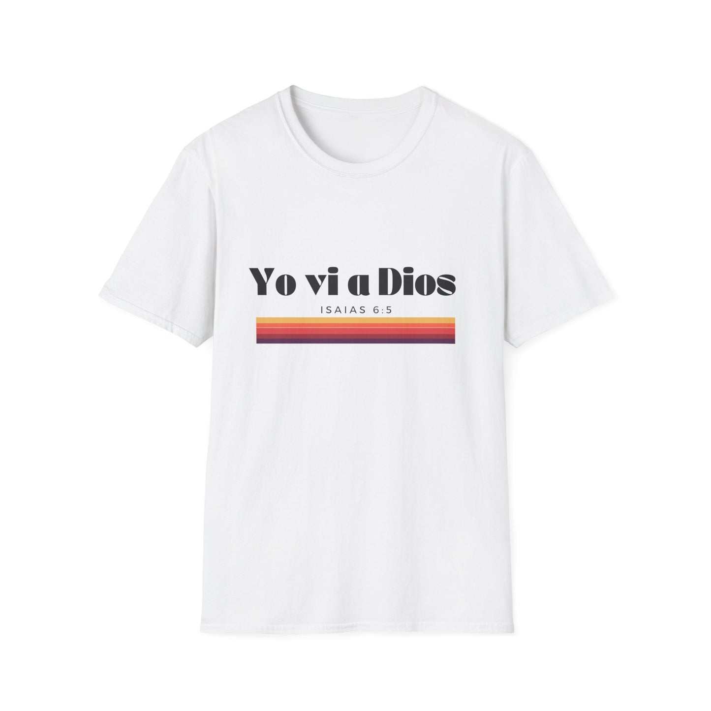 "Yo vi a Dios" Unisex Softstyle T-Shirt