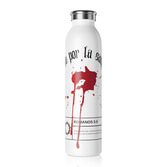 "Vivo por la Sangre"  Water Bottle